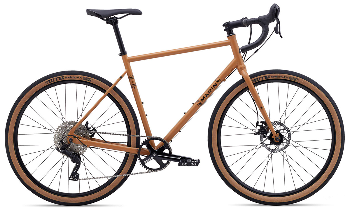 Фотографія Велосипед Marin NICASIO+ 27,5" розмір L 2020 Коричнево-сірий